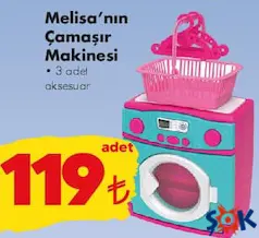 GOKİDY OYUNCAK MELİSA'NIN ÇAMAŞIR MAKİNESİ